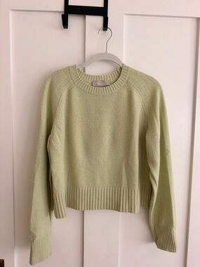 Everlane Green Cashmere Sweater